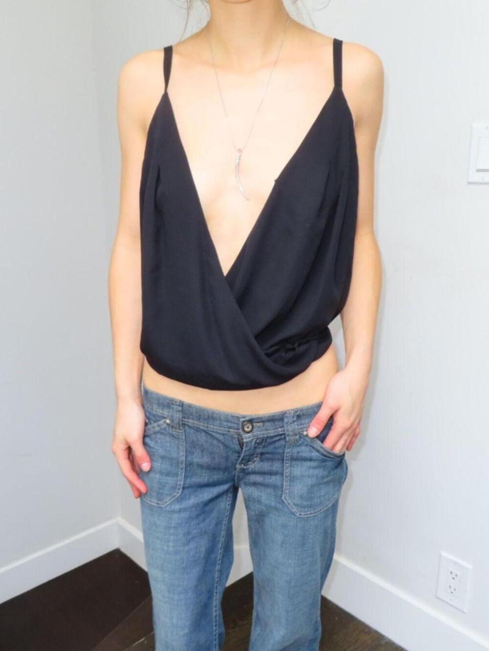 Women's Black Vests-tanks-cami